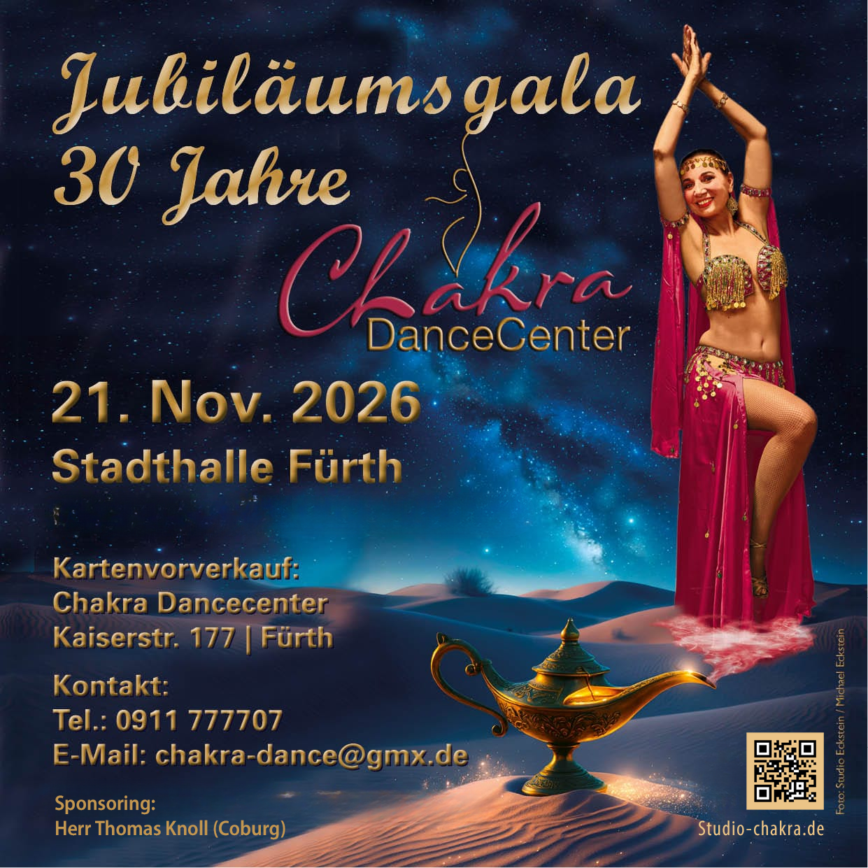 Jubiläumsgala 30 JAHRE CHAKRA DANCE CENTER 